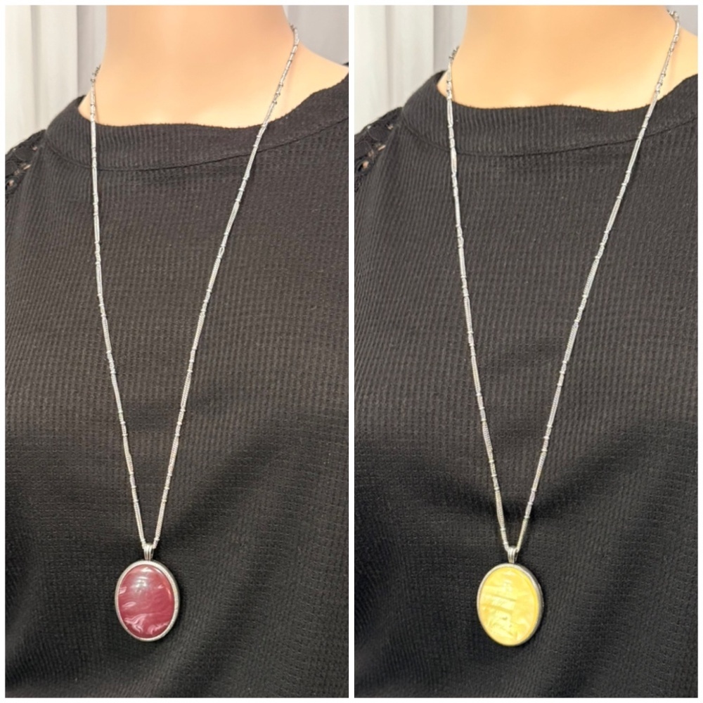 Reversible Long Necklace